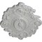 Ekena Millwork Strasbourg Ceiling Medallion, Hand-Painted Frost, 30 1/2"W x 20"H x 1 1/2"P CM30SGFRF - alternate 2